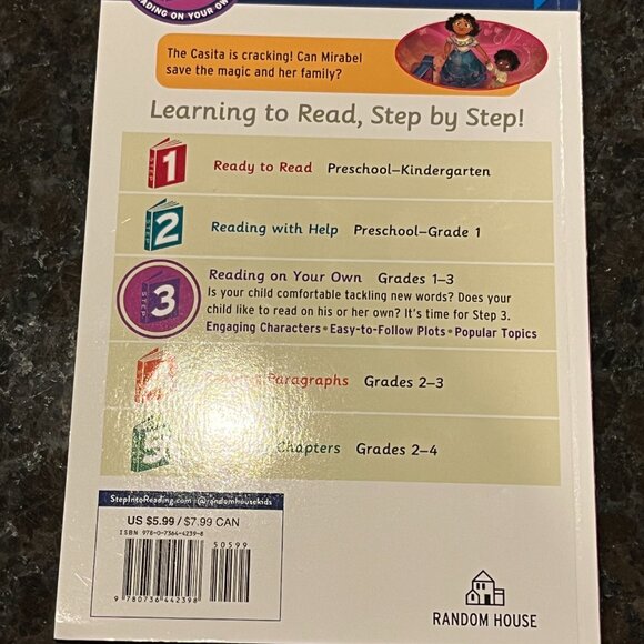 Disney Encanto Mirabel's Discovery Paperback Step Into Reading - Picture 2 of 3